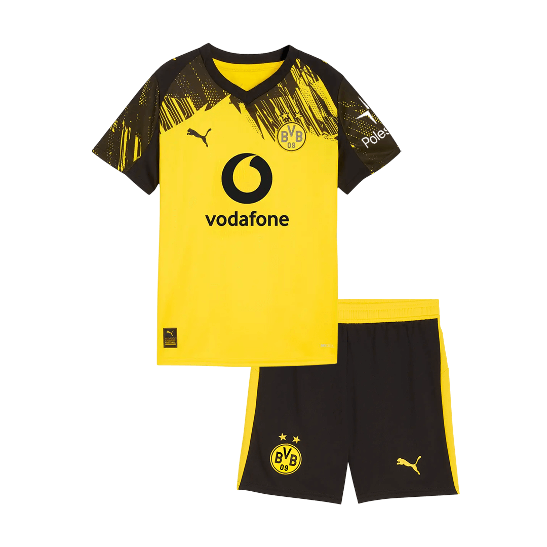 Kids Borussia Dortmund Home Kit 2025/26