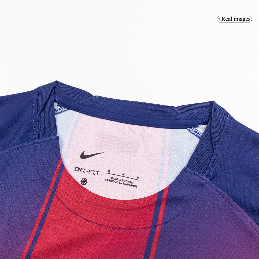 F.DE JONG #21 Mens Barcelona Home Jersey 2025/26 - UCL