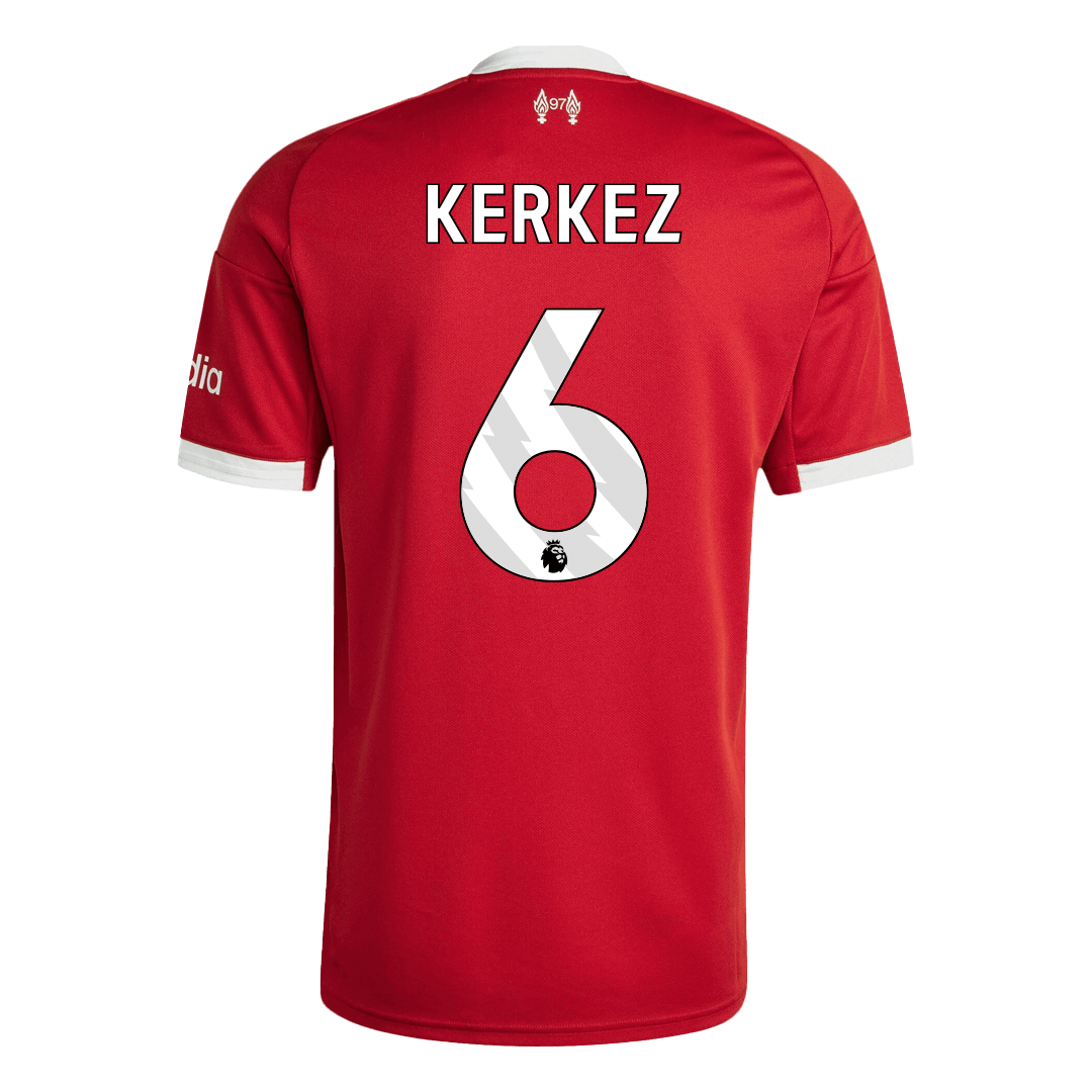 KERKEZ #6 Mens Liverpool Home Jersey 2025/26