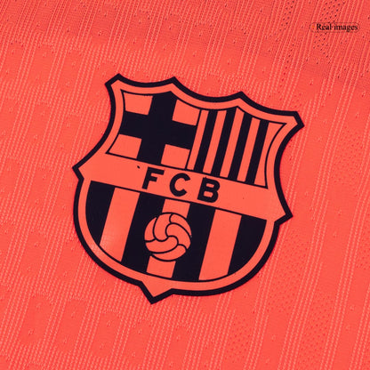 F.DE JONG #21 Mens Barcelona Third Jersey 2025/26 UCL - Player Version (Slim Fit)