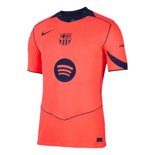 Mens Barcelona Third Jersey 2025/26 - Player Version (Slim Fit)