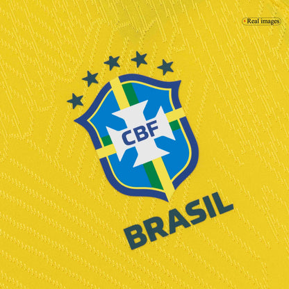 Mens Brazil World Cup Home Jersey 2026 - Player Version (Slim Fit)