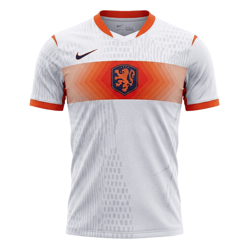 Mens Netherlands World Cup Away Jersey 2026 - Player Version (Slim Fit)
