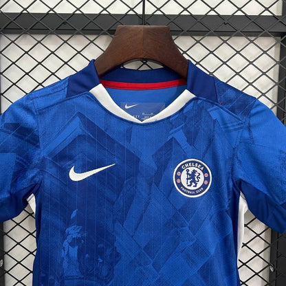 Kids Chelsea Jersey 25/26 Football Kit Soccer Jersey