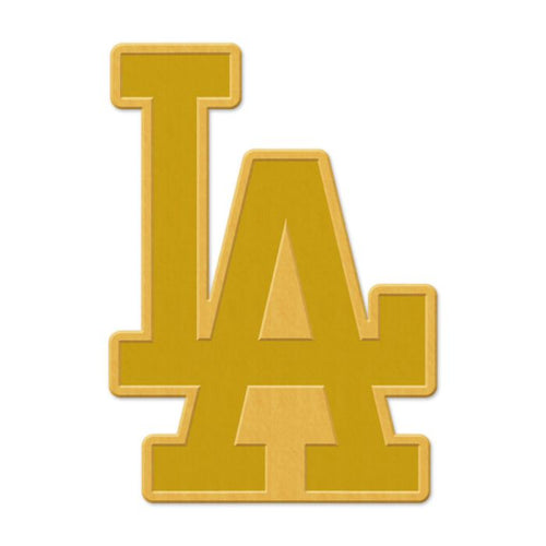 LOS ANGELES DODGERS SECONDARY COLLECTOR ENAMEL PIN JEWELRY CARD