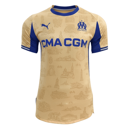 Mens Marseille Fourth Jersey 2025/26 - Player Version (Slim Fit)