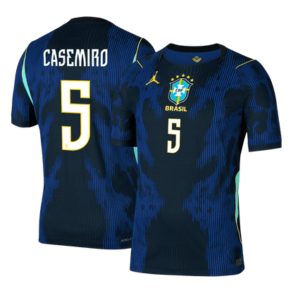 CASEMIRO #5 Mens Brazil World Cup Away Jersey 2026 - Player Version (Slim Fit)