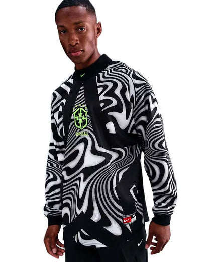 Camisa Nike de Goleiro Brasil Manga Longa 2025/26 Masculina
