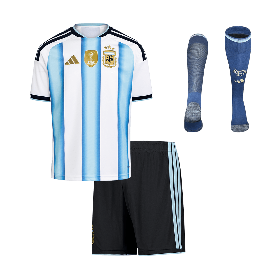Kids Argentina World Cup Home Full Kit 2026 [PREMIUM]