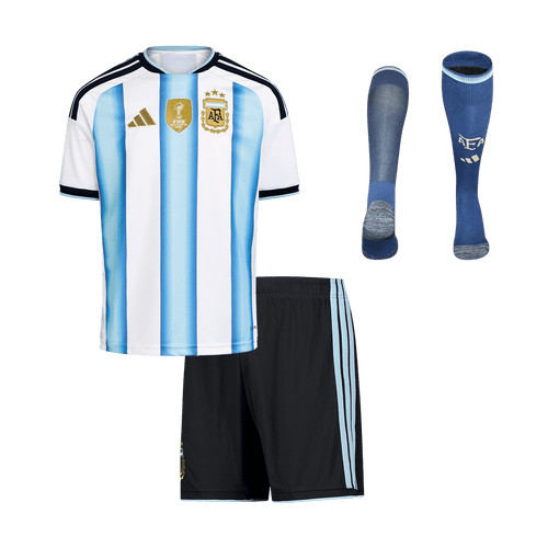 Kids Argentina World Cup Home Full Kit 2026 [PREMIUM]