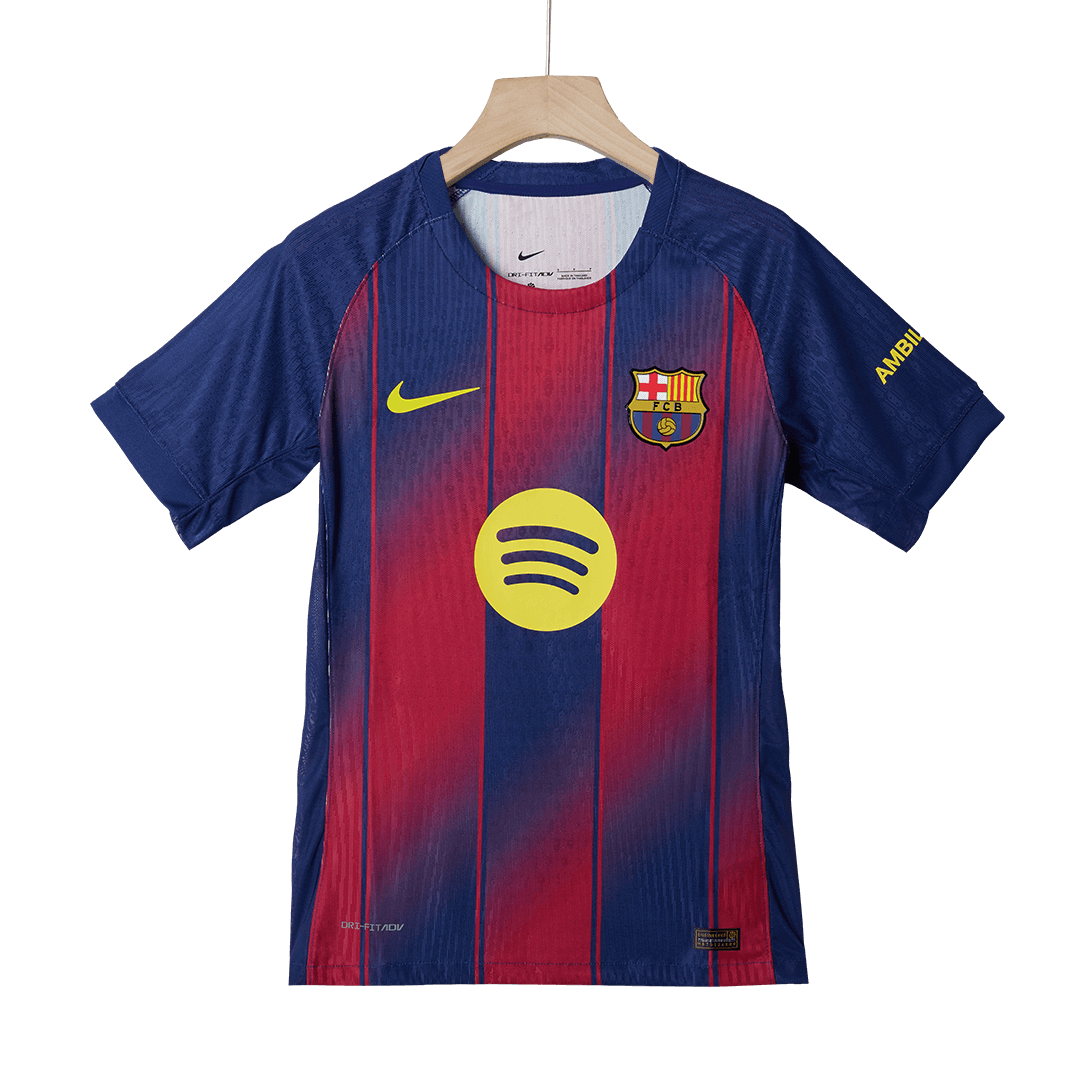 KOUNDE #23 Mens Barcelona Home Jersey 2025/26 - Player Version (Slim Fit)
