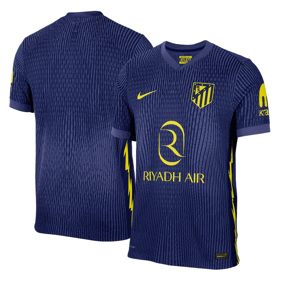 Mens Atletico Madrid Away Jersey 2025/26 - Player Version (Slim Fit)