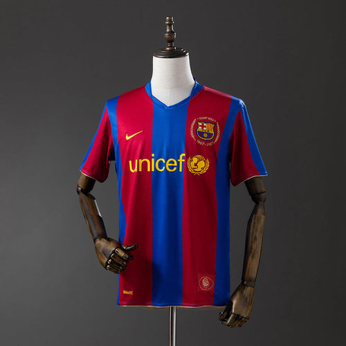 Barcelona 07/08 Home Retro Jersey