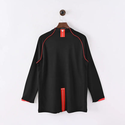 Manchester United Jersey Away Kit 2007/08 Retro Long Sleeves Football Team Soccer Shirt