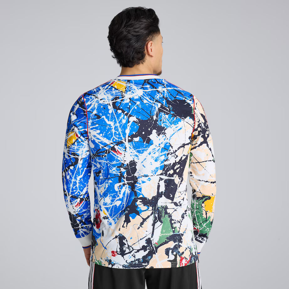 Manchester United x Stone Roses Long Sleeve Jersey Blue