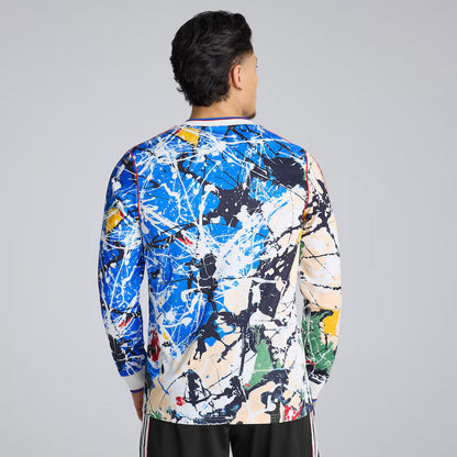 Manchester United x Stone Roses Long Sleeve Jersey Blue