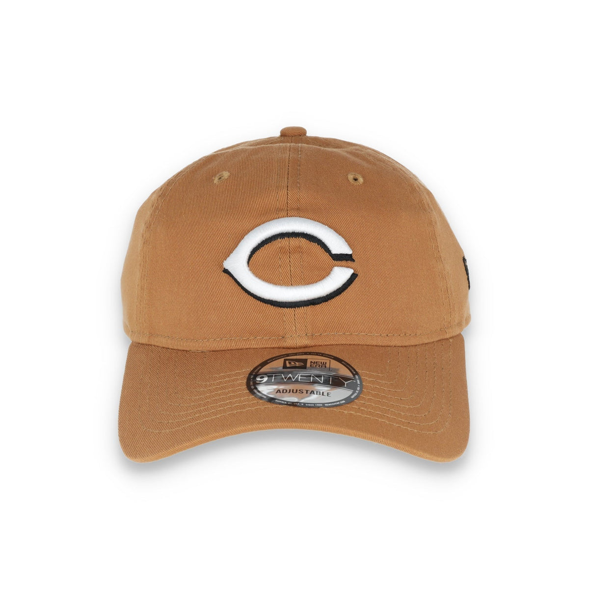 New Era Cincinnati Reds Core Classic 2.0 9TWENTY Adjustable Hat-Khaki