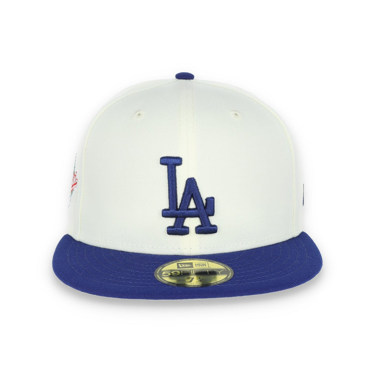 New Era Los Angeles Dodgers 1988 World Series Side Patch Throwback White 59FIFTY Fitted
