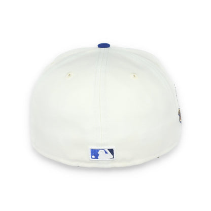 New Era Toronto Blue Jays Throwback 1992 World Series Patch 59FIFTY Fitted Ivory Hat