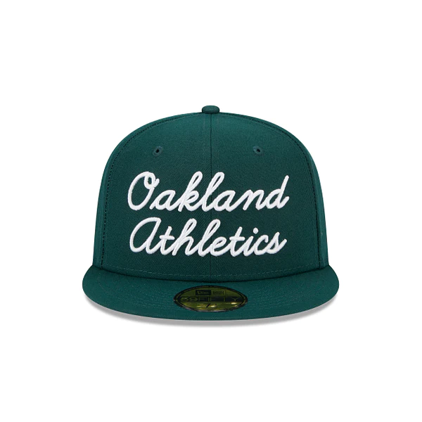 New Era Oakland Athletics Fairway Script 59FIFTY Fitted