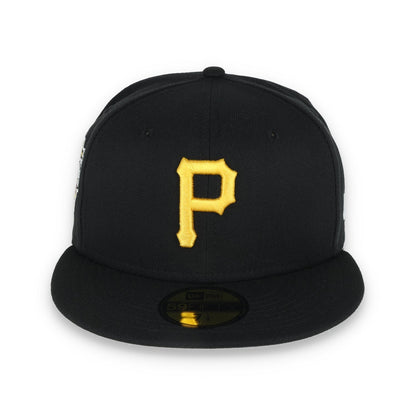 New Era Pittsburgh Pirates Team Name Side Patch 59FIFTY Fitted Hat