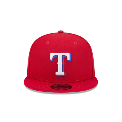 New Era Texas Rangers On Field Alternative 9FIFTY Snapback Hat-Red