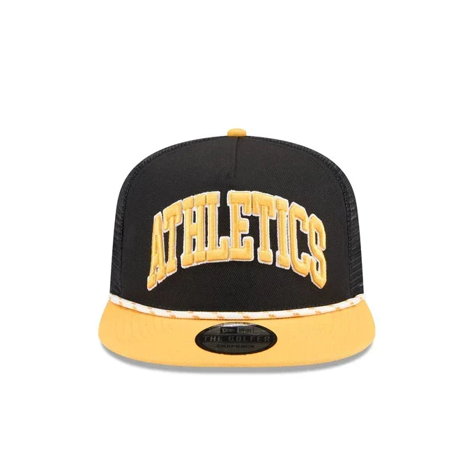 New Era Oakland Athletics Throwback The Golfer Snapback Hat