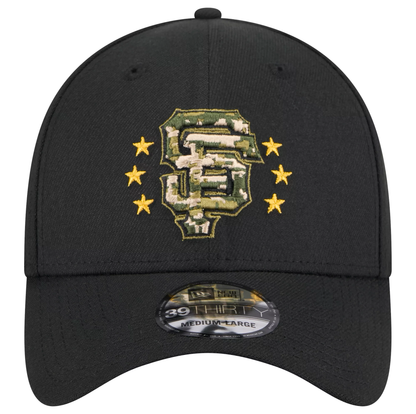 New Era San Francisco Giants Armed Forces Day 39THIRTY Stretch Fit Hat 2024