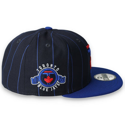 New Era Men's Toronto Blue Jays Throwback City Connect 59FIFTY Fitted Hat 2024 - Navy