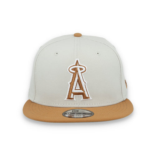 New Era Los Angeles Angels Color Pack 9FIFTY Snapback Hat-Stone/Light Bronze
