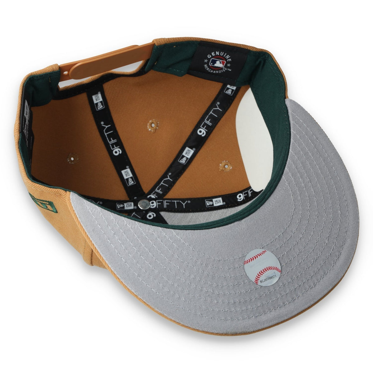New Era Athletics Color Pack 9FIFTY Snapback Hat-Light Bronze