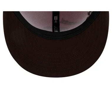 New Era Mexico Anniversary Logos 59FIFTY Fitted Hat-Pink/Brown