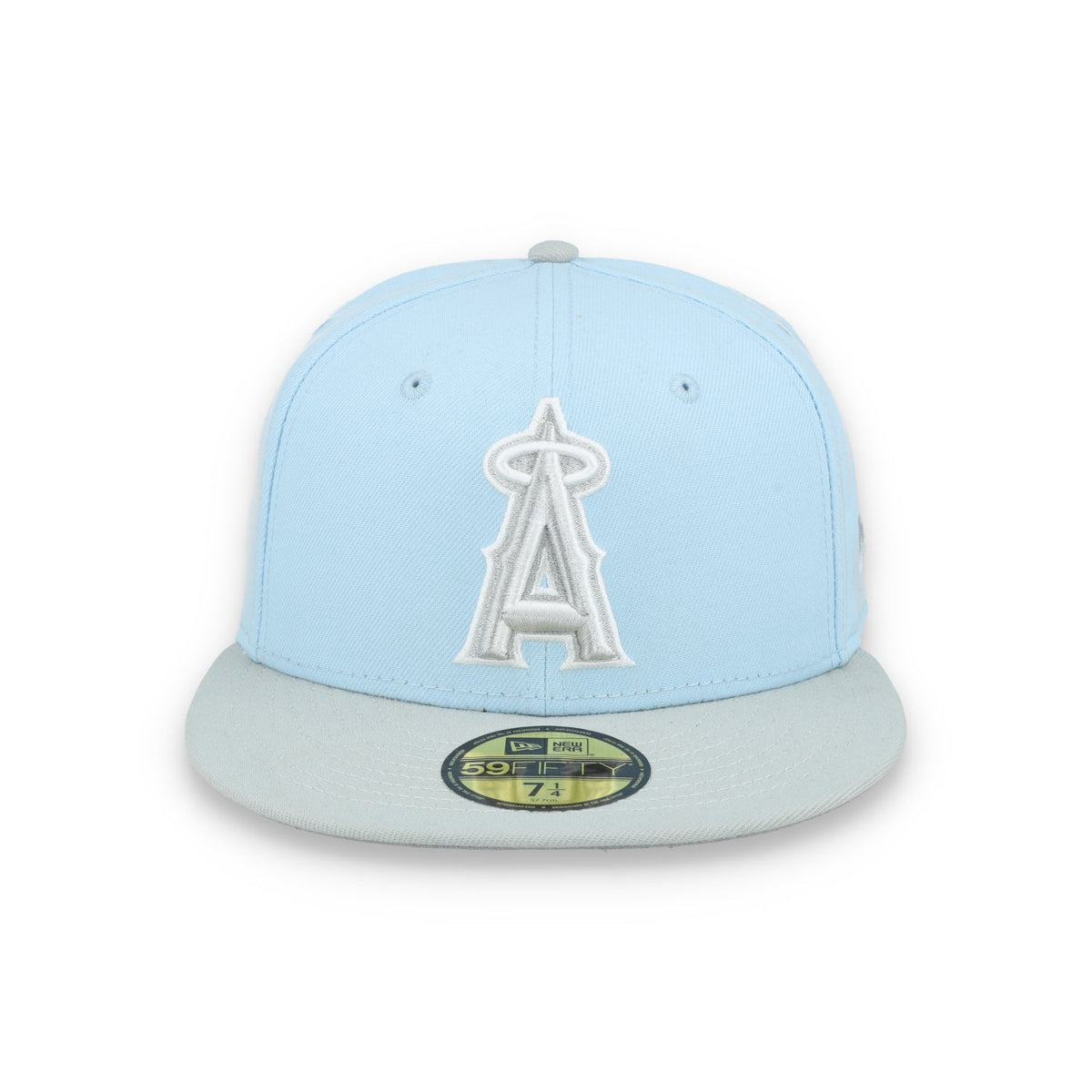 New Era Los Angeles Angels 2-tone fitted-59FIFTY Fitted Hat-Light Blue/Grey