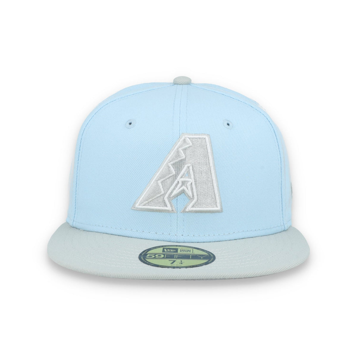 New Era Arizona Diamondbacks 2-Tone Color Pack 59FIFTY Fitted Hat-Light Blue/Gray