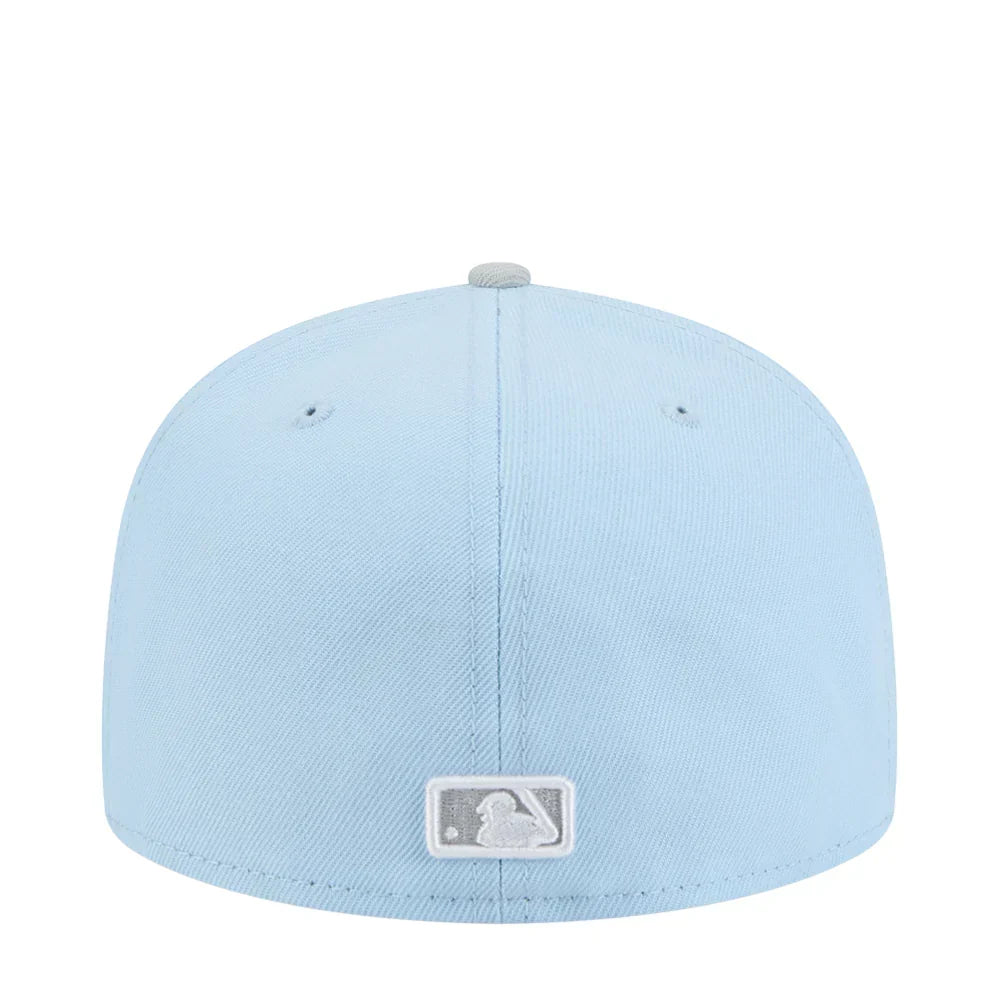New Era New York Yankees 2-Tone Color Pack 59FIFTY Fitted Hat-Light Blue/Gray
