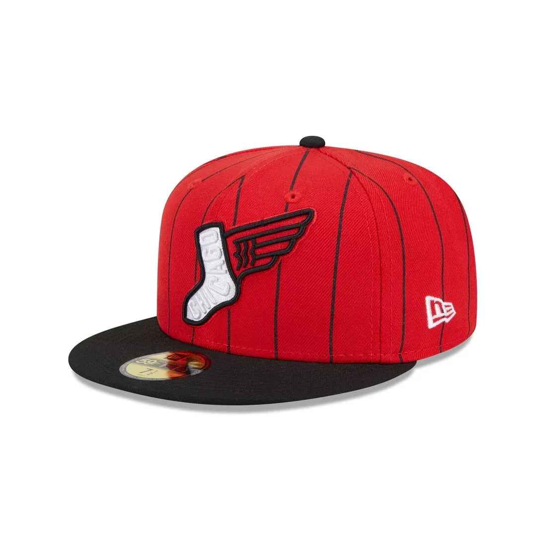 New Era Chicago White Sox City Connect  59FIFTY Fitted Hat-Red