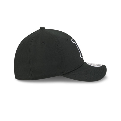 New Era Boston Red Sox 39THIRTY M-Crown A-Frame Stretch Fit Hat-Black/White