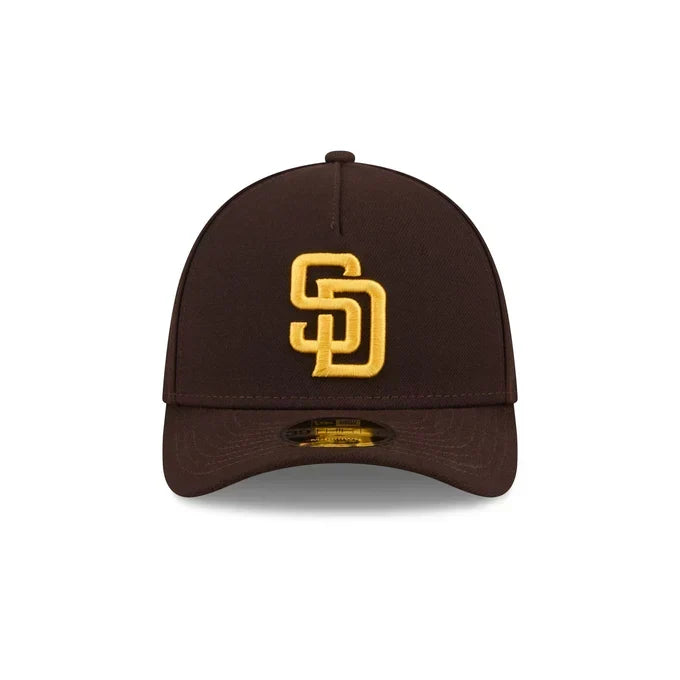 New Era San Diego Padres Poly 39THIRTY M-Crown A-Frame Stretch Fit Hat