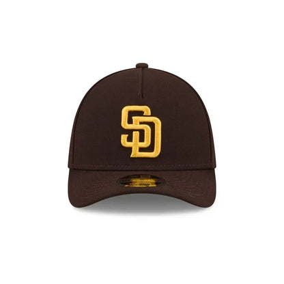 New Era San Diego Padres Poly 39THIRTY M-Crown A-Frame Stretch Fit Hat