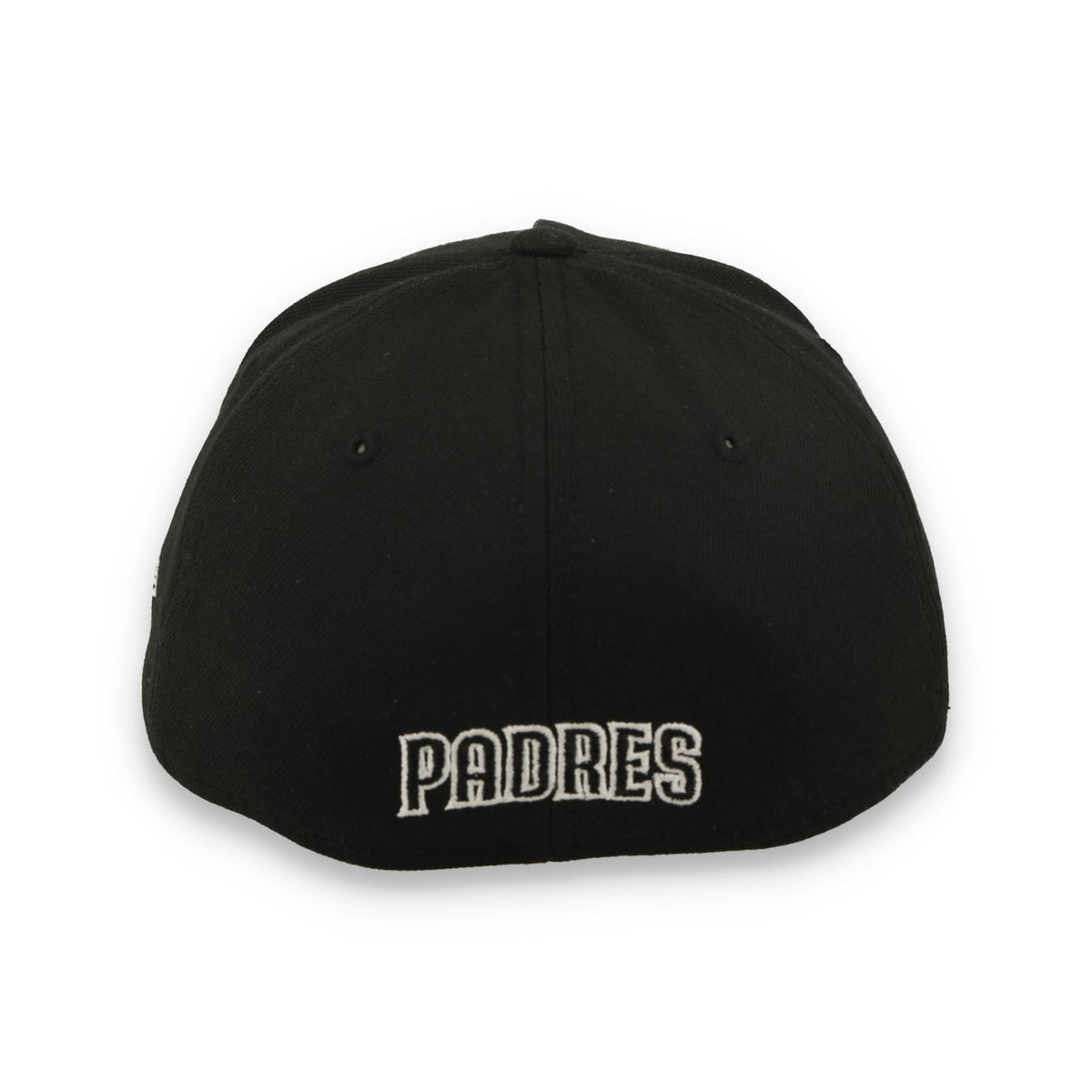 New Era San Diego Padres 39THIRTY M-Crown A-Frame Stretch Fit Hat-Black/White