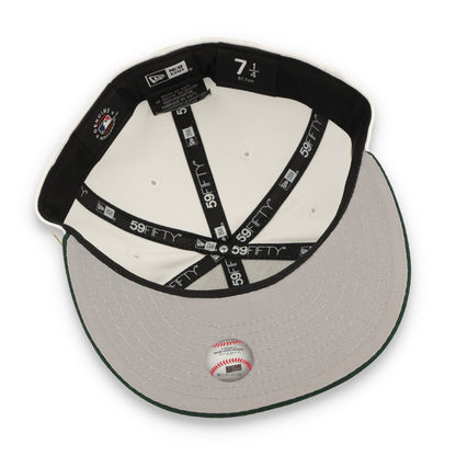 New Era Athletics Gold Scripted 59FIFTY Fitted Hat