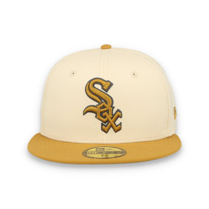 New Era Chicago White Sox 2-Tone Color Pack 59FIFTY Fitted Hat-Light Beige/Khaki