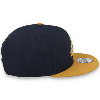 New Era Atlanta Braves  2-Tone 9FIFTY Snapback Hat-Royal /Bronze