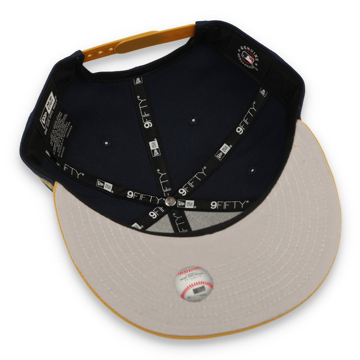 New Era Atlanta Braves  2-Tone 9FIFTY Snapback Hat-Royal /Bronze