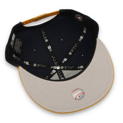 New Era Los Angeles Dodgers 2-Tone 9FIFTY Snapback Hat-Royal/Bronze