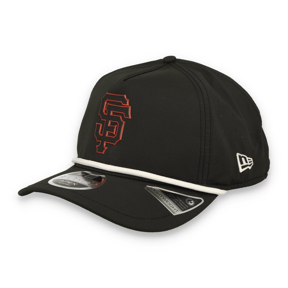 New Era San Francisco Giants Rope  9FORTY APEX Trucker Snapback Hat