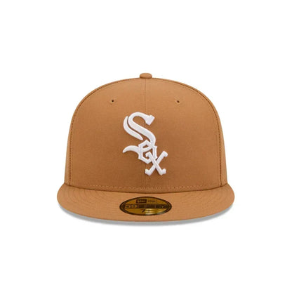 New Era Chicago White Basic 59FIFTY Fitted Hat-Bronze