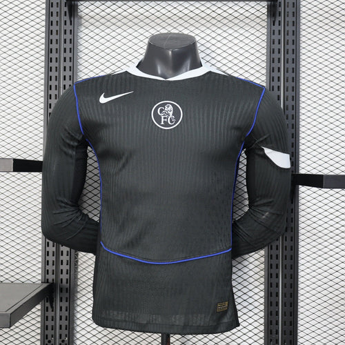 Chelsea Jersey 25/26 Third Football Kit Player Version Long Sleeves