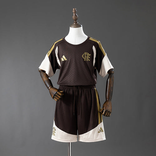 Kids Flamengo Jersey 2026/27 Training Football Kit Soccer Shirt