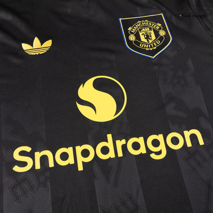 Mens Manchester United Third Long Sleeve Jersey 2025/26